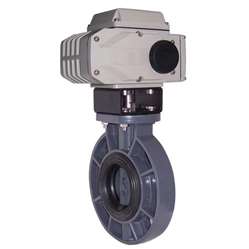 電動(dòng)UPVC塑料蝶閥、UPVC電動(dòng)塑料蝶閥