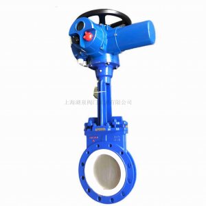 電動刀閘閥DMZ973X-10Q   DN200泥漿、空氣、渣