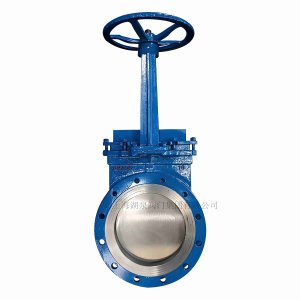 手動(dòng)刀閘閥DN65，DN80，DN150鑄鋼10公斤