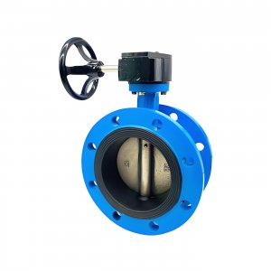 DN125，DN150法蘭式蝸輪蝸桿蝶閥1.6Mpa