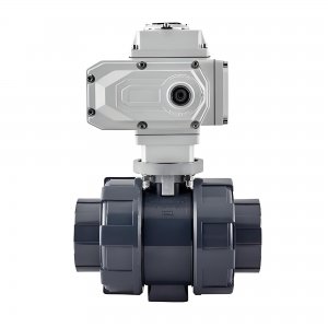 電動球閥(帶電動頭)\Q961F-10 DN50\UPVC
