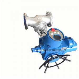 電動(dòng)截止閥J941H-64  DN150（耐磨、耐高溫、